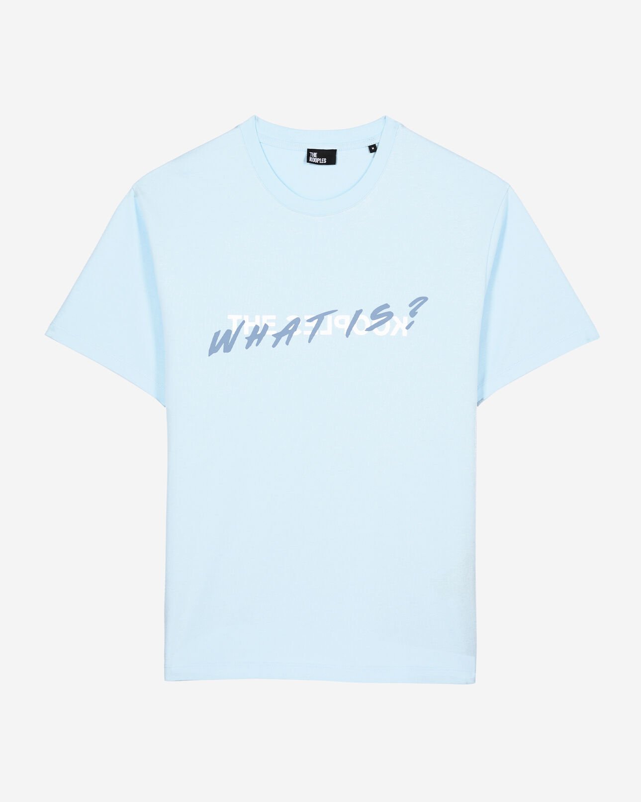 The Kooples HOMME BLUE SKY t-shirt what is bleu clair
