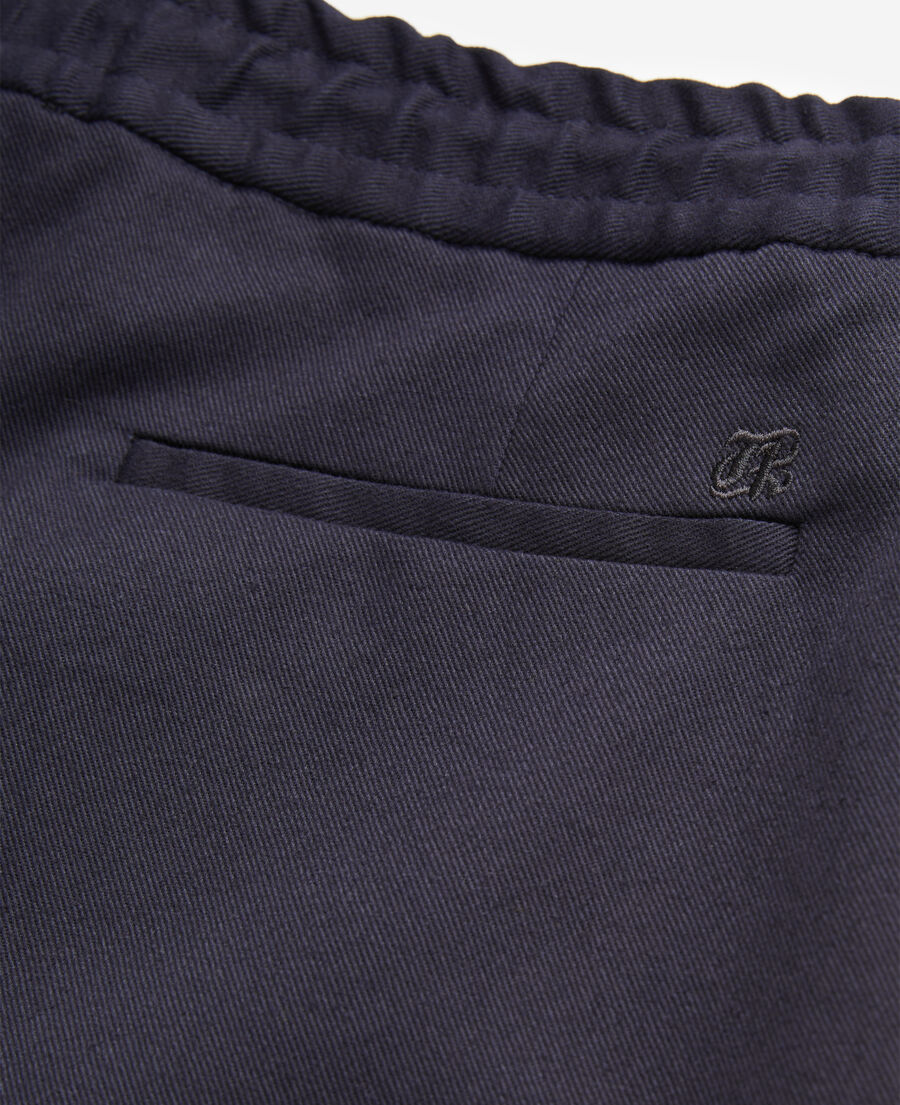 The Kooples H DARK NAVY cotton blue trousers