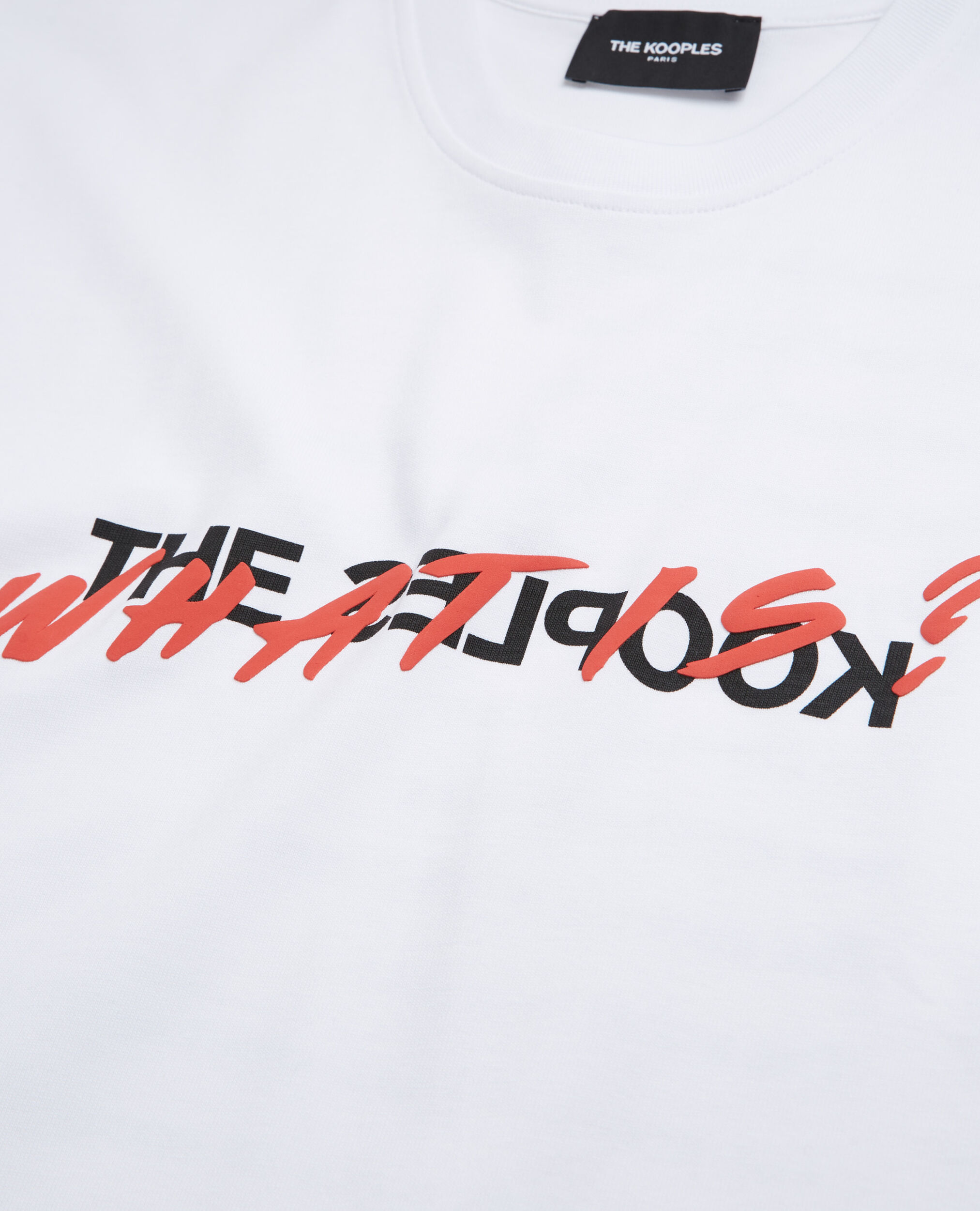 Weißes T-Shirt „What is“ für Herren, WHITE, hi-res image number null