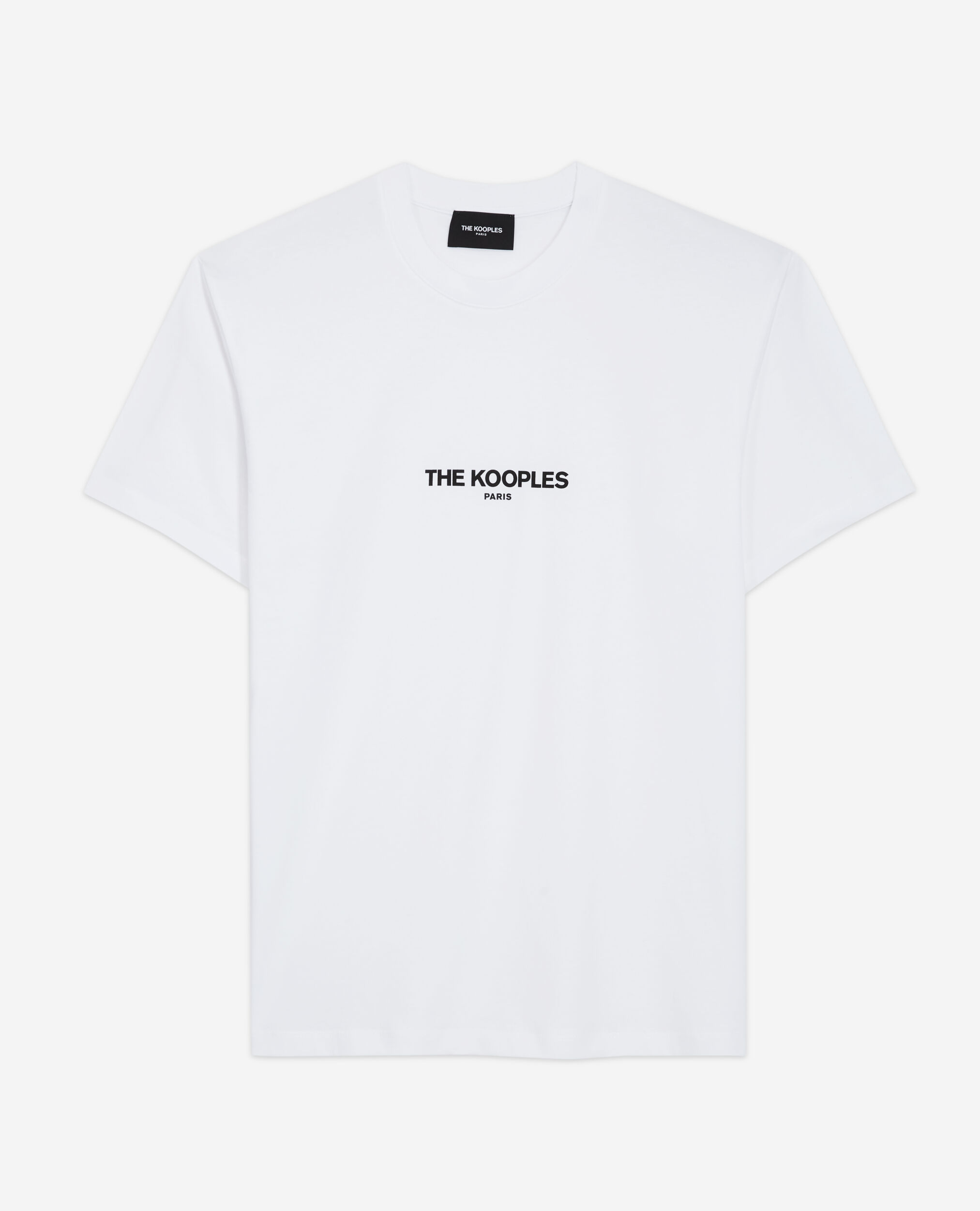 White logo T shirt