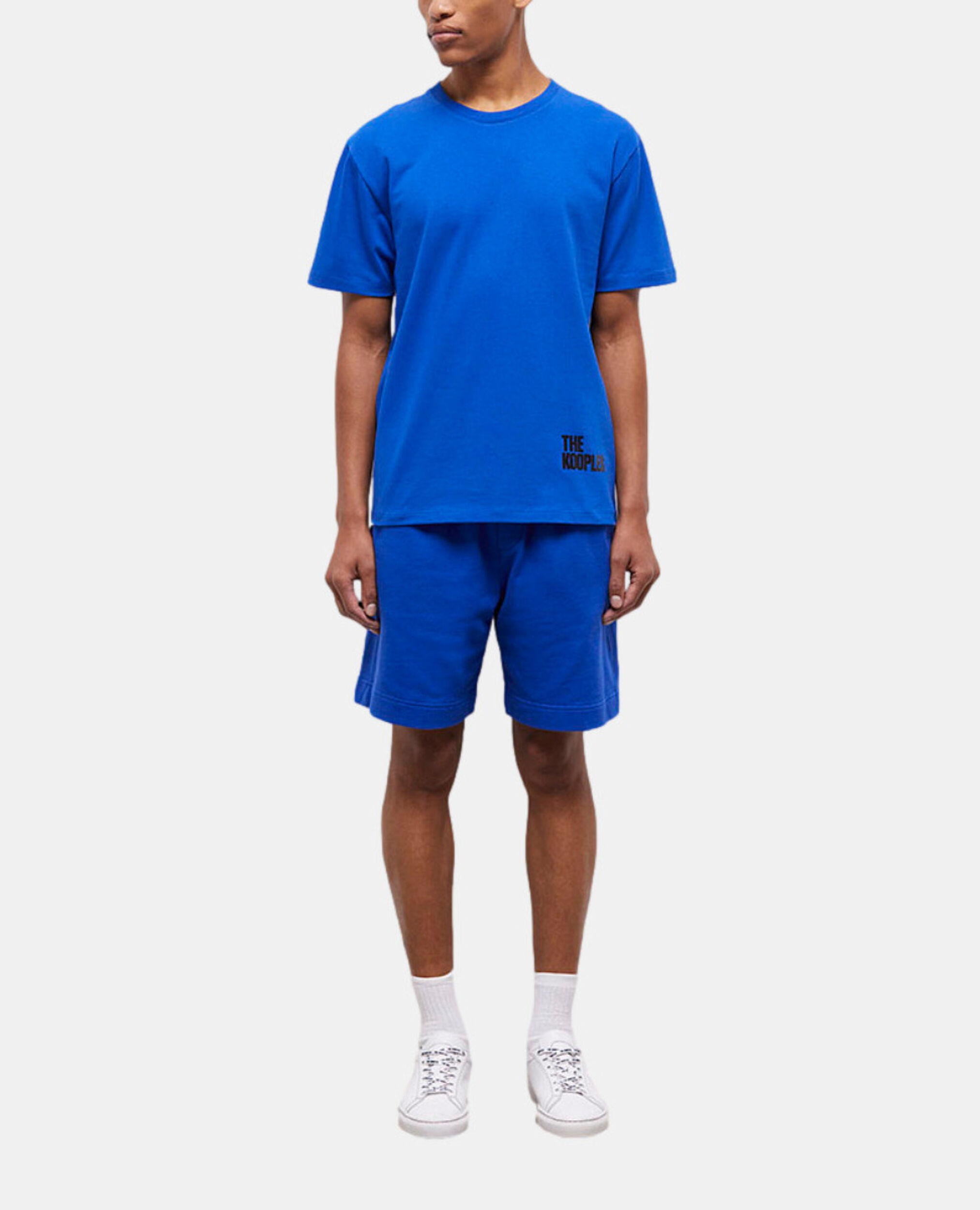 T-shirt Homme logo The Kooples bleu, BLUE ELECTRIC, hi-res image number null
