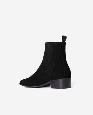 The Kooples FEMME BLACK boots en cuir noires