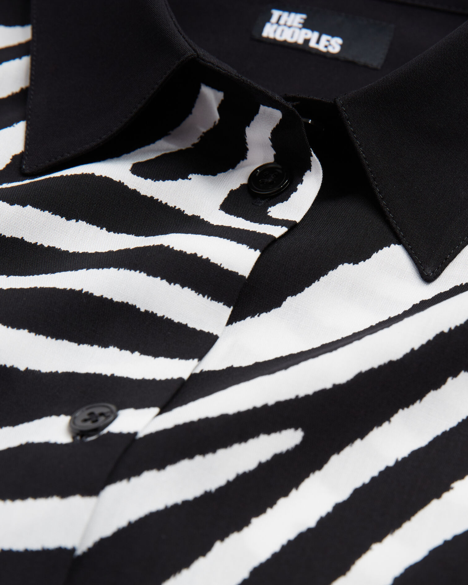 Chemise imprimée, BLACK WHITE, hi-res image number null