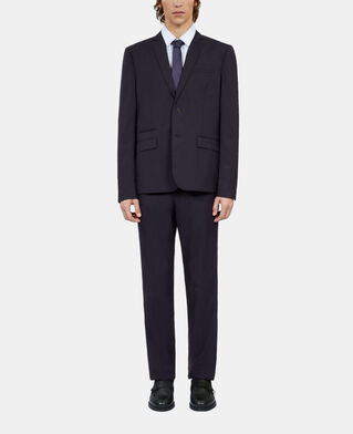 The Kooples H DARK NAVY navy blue wool suit jacket
