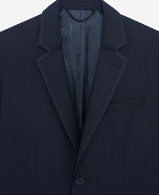 The Kooples HOMME DARK NAVY veste de costume en laine bleu marine