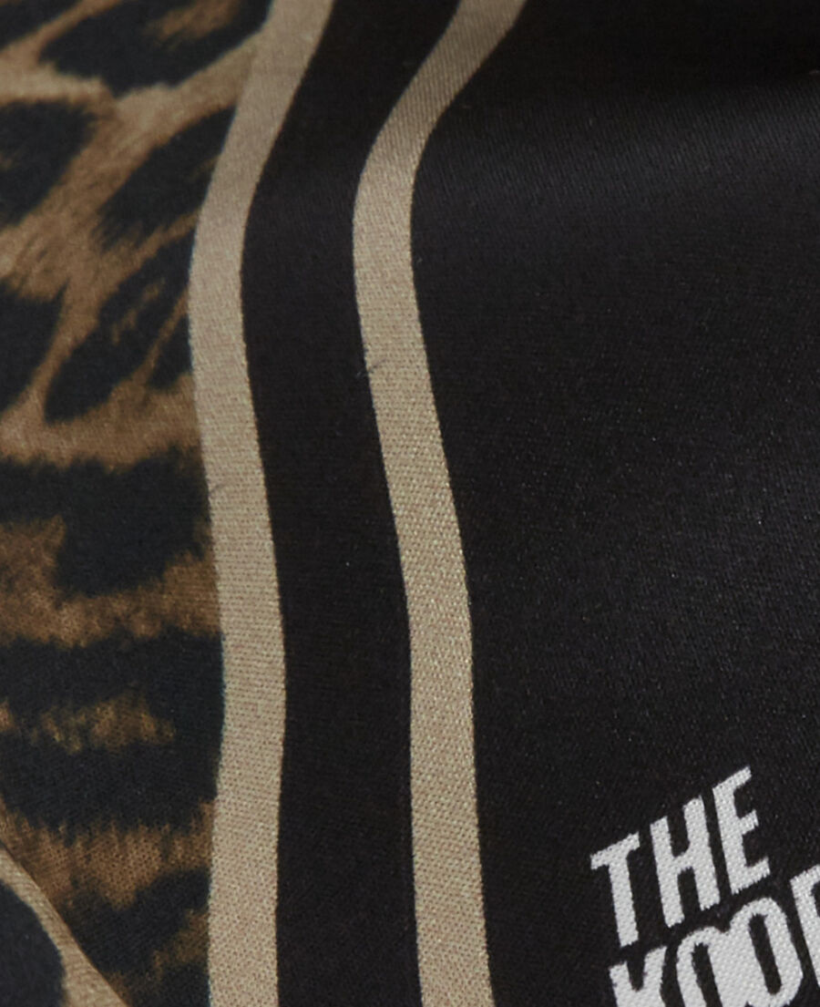 Felpa Nike Donna Sciarpa Scialle Donna In Cashmere E Seta - Stampa Leopardata/ghepardo, Nera/bianca, 76x25 Pollici - Pashmina USA Sciarpa Marrone - Foto 11