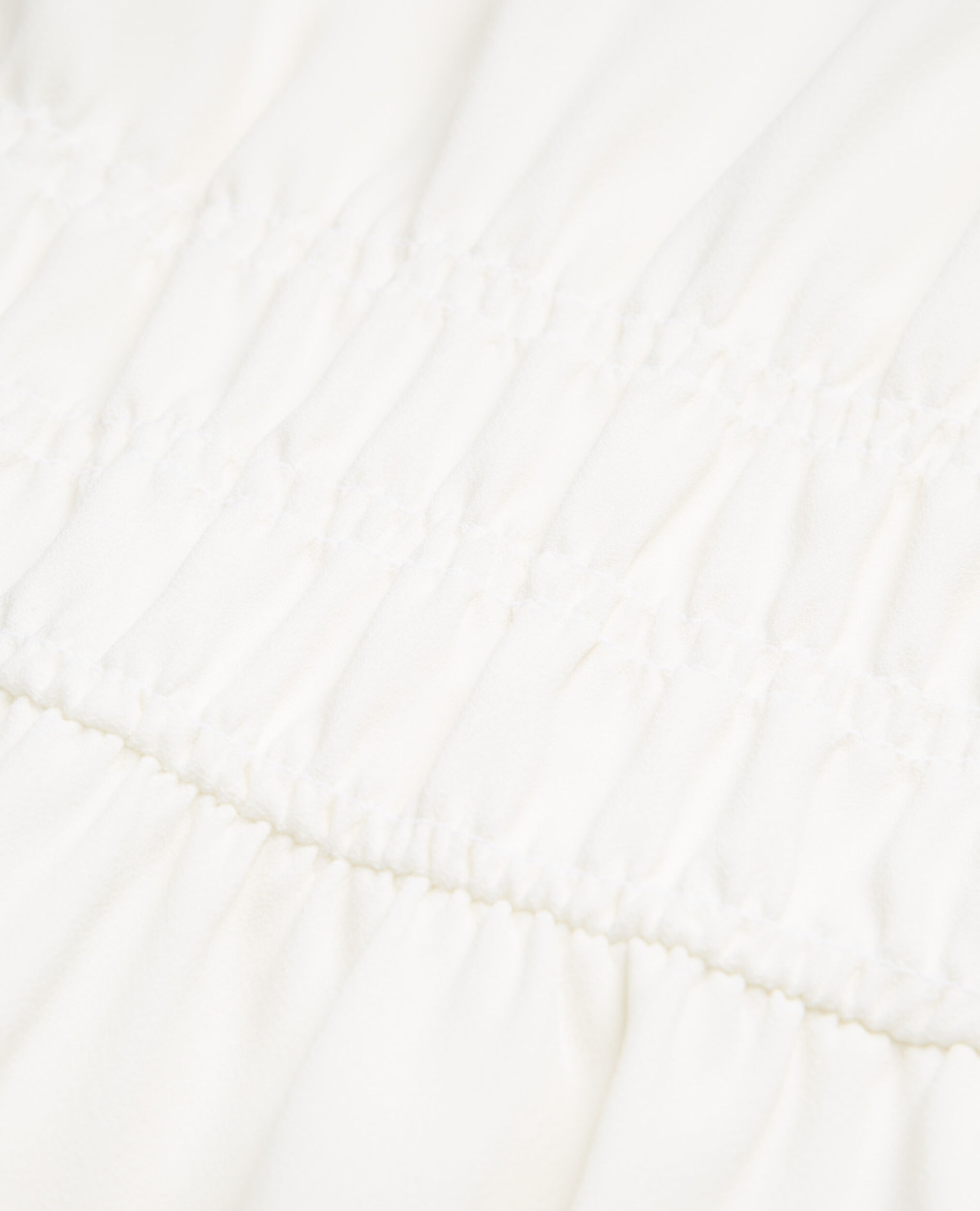 Vestido blanco crudo elegante largo escotado, OFF WHITE, hi-res image number null