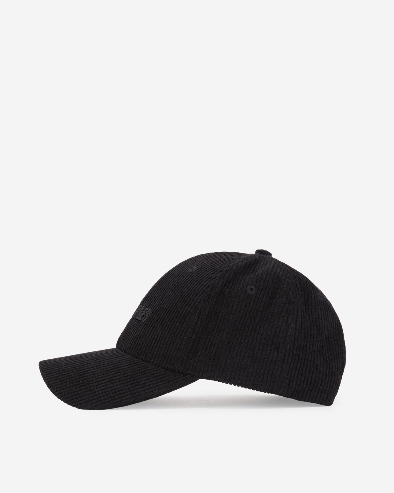 The Kooples MIXED BLACK black corduroy cap