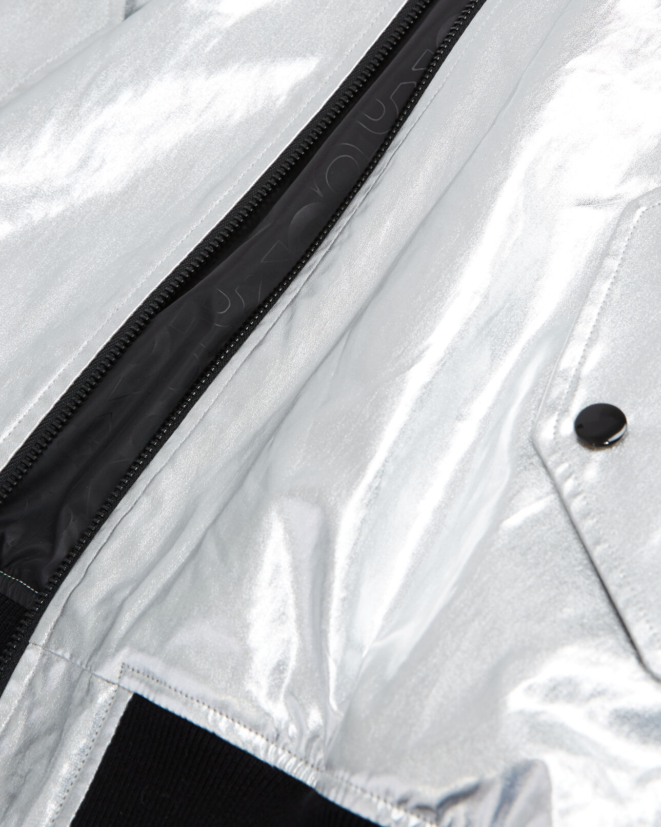 The Kooples HOMME SILVER / GOLD bomber doré et argenté