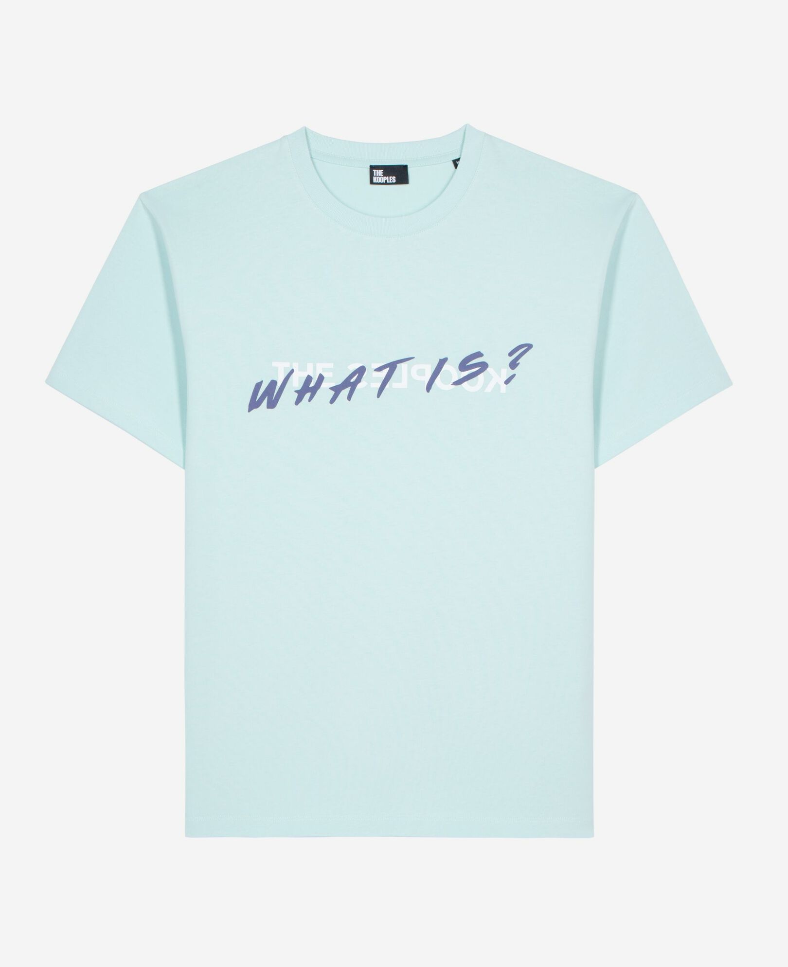 The Kooples MEN BABY BLUE blue what is t-shirt