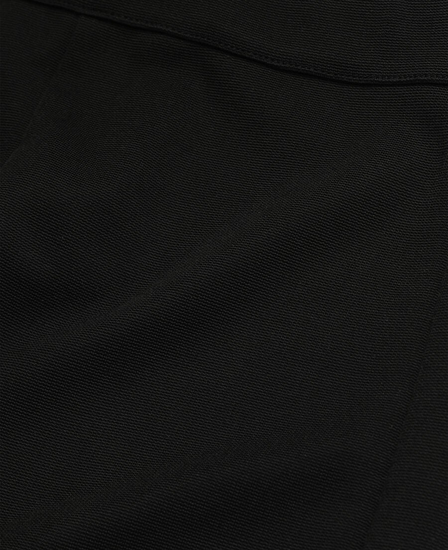 The Kooples FEMME BLACK pantalon flare noir