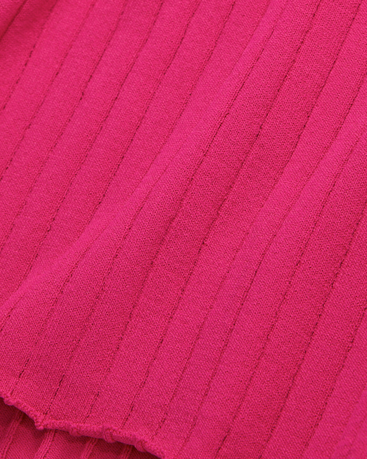 The Kooples WOMEN RASPBERRY fuchsia ribbed sweater