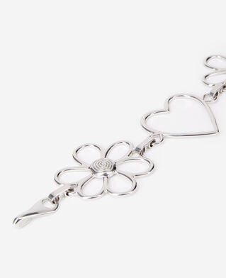 The Kooples WOMEN SILVER silver chain belt