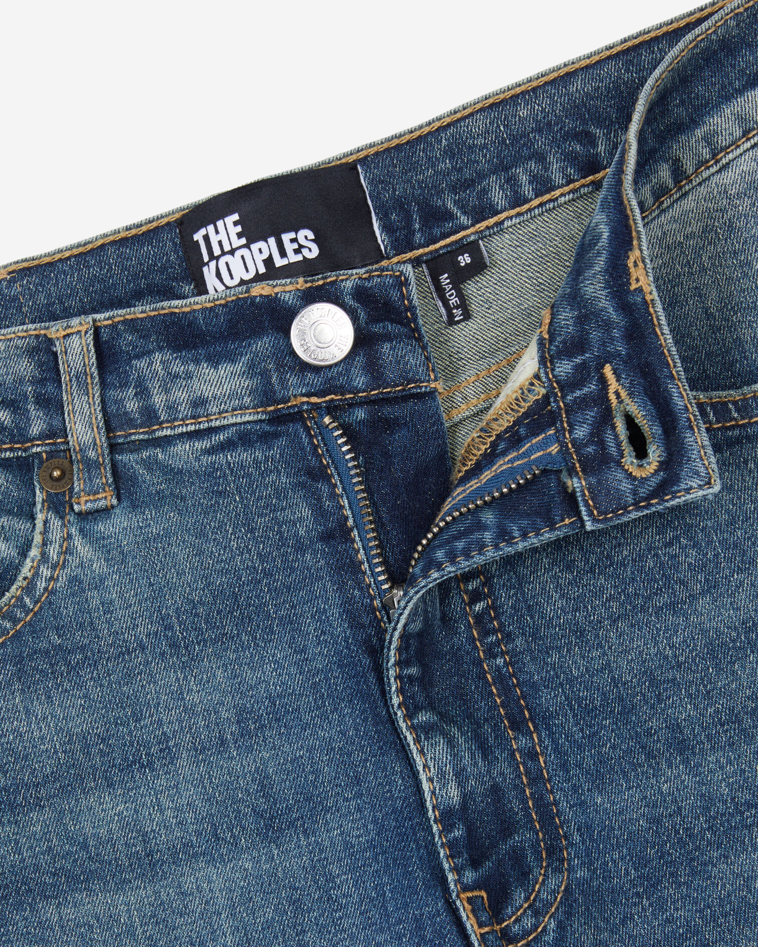 Jean slim bleu, USED RAPIECE, hi-res image number null