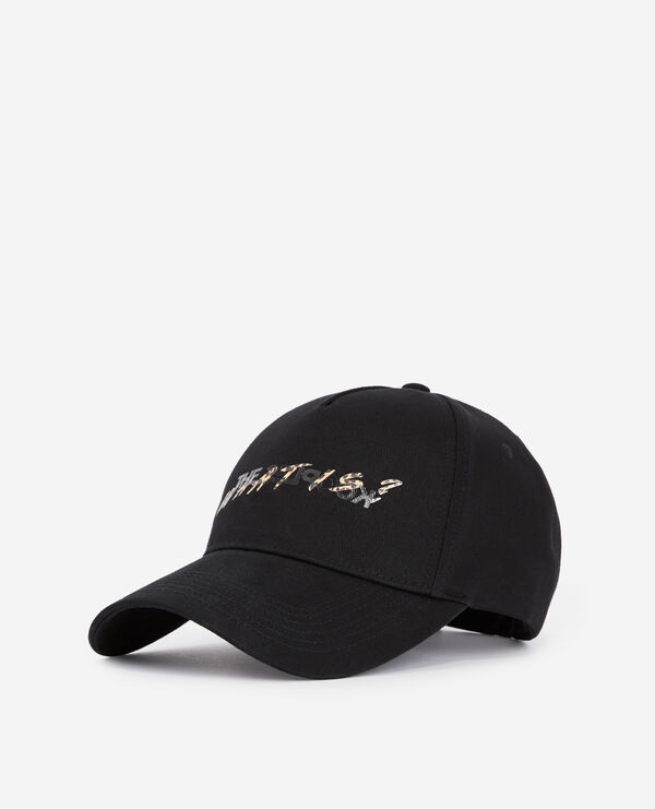 Black and leopard print What is cap