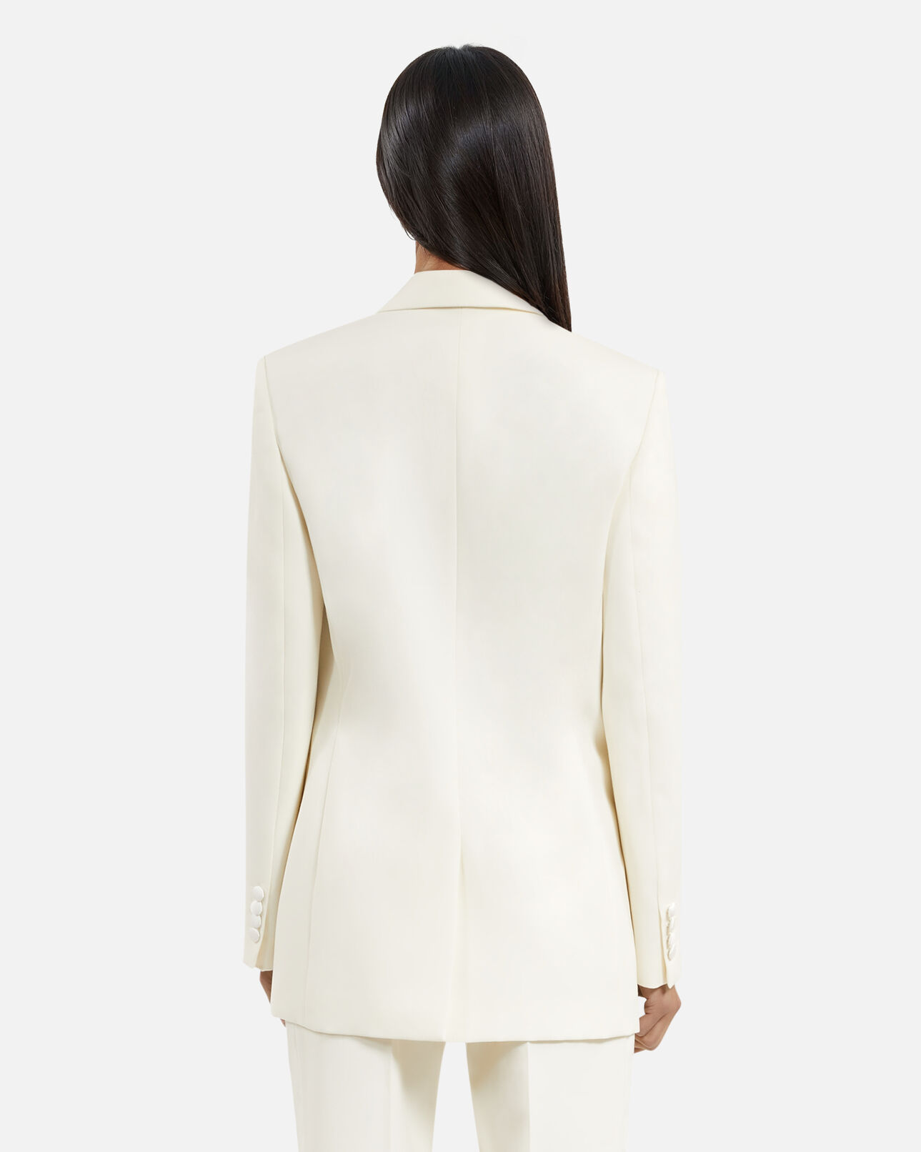 The Kooples DAMEN ECRU smokingjacke ecru
