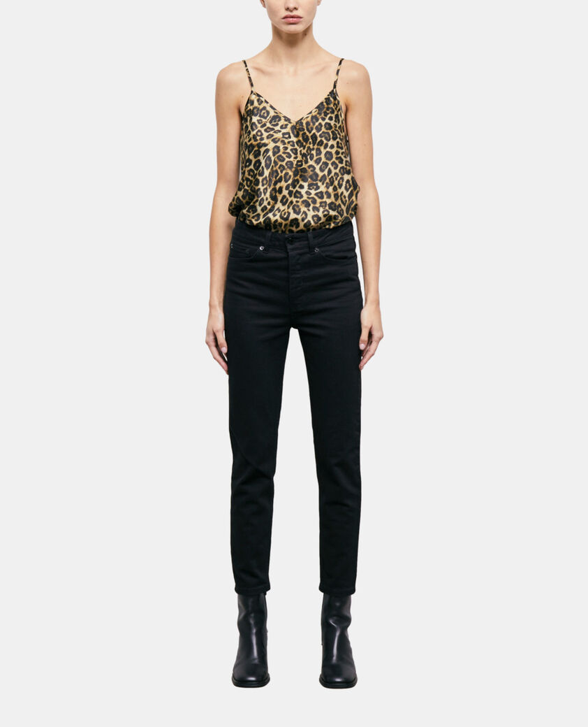 The Kooples FEMME BLACK jean slim noir