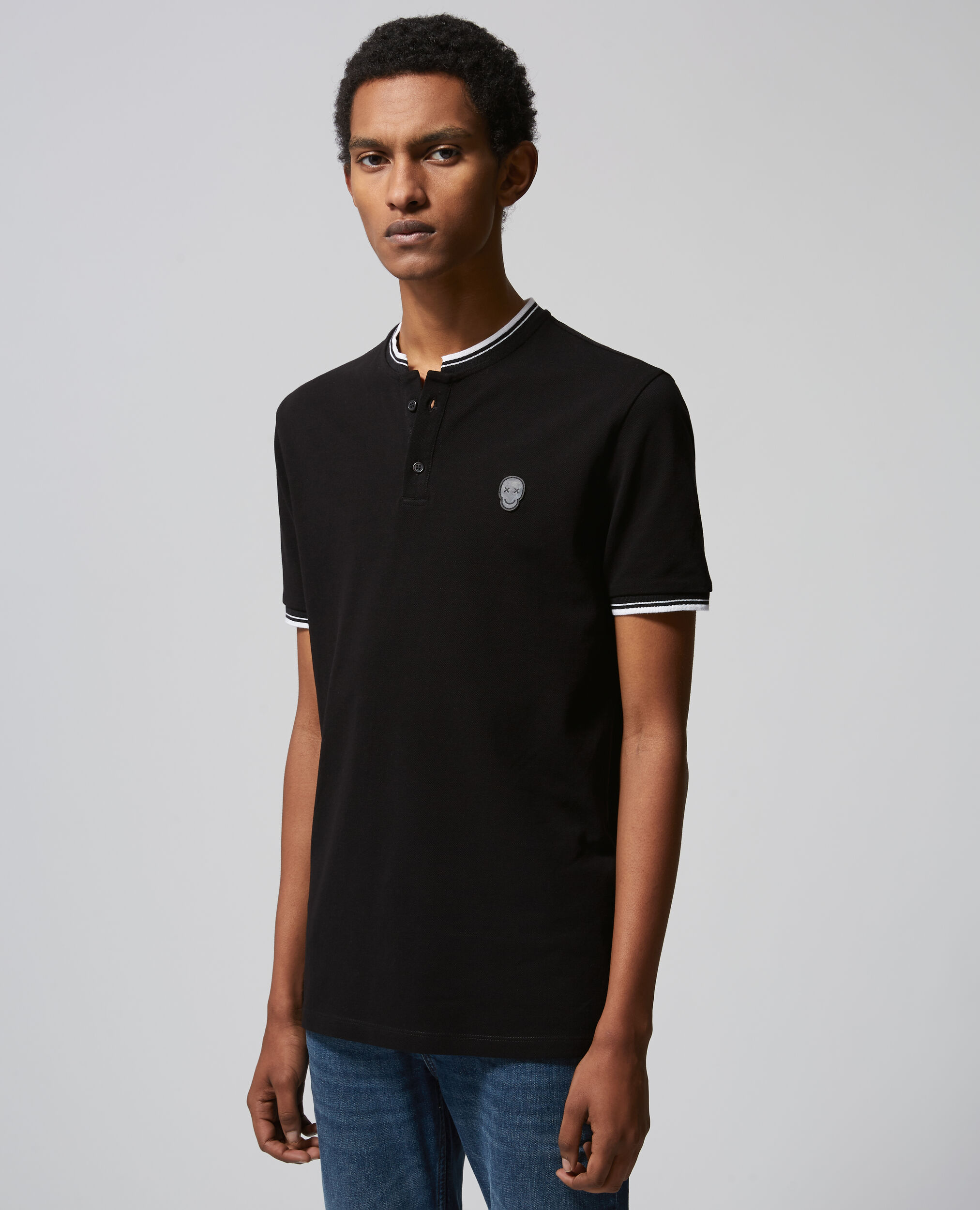 Polo shirt with skull logo Clearance