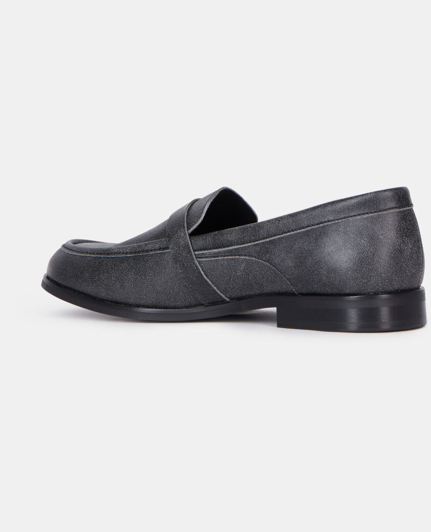 The Kooples HOMBRE BLACK mocasines piel negros hebilla western