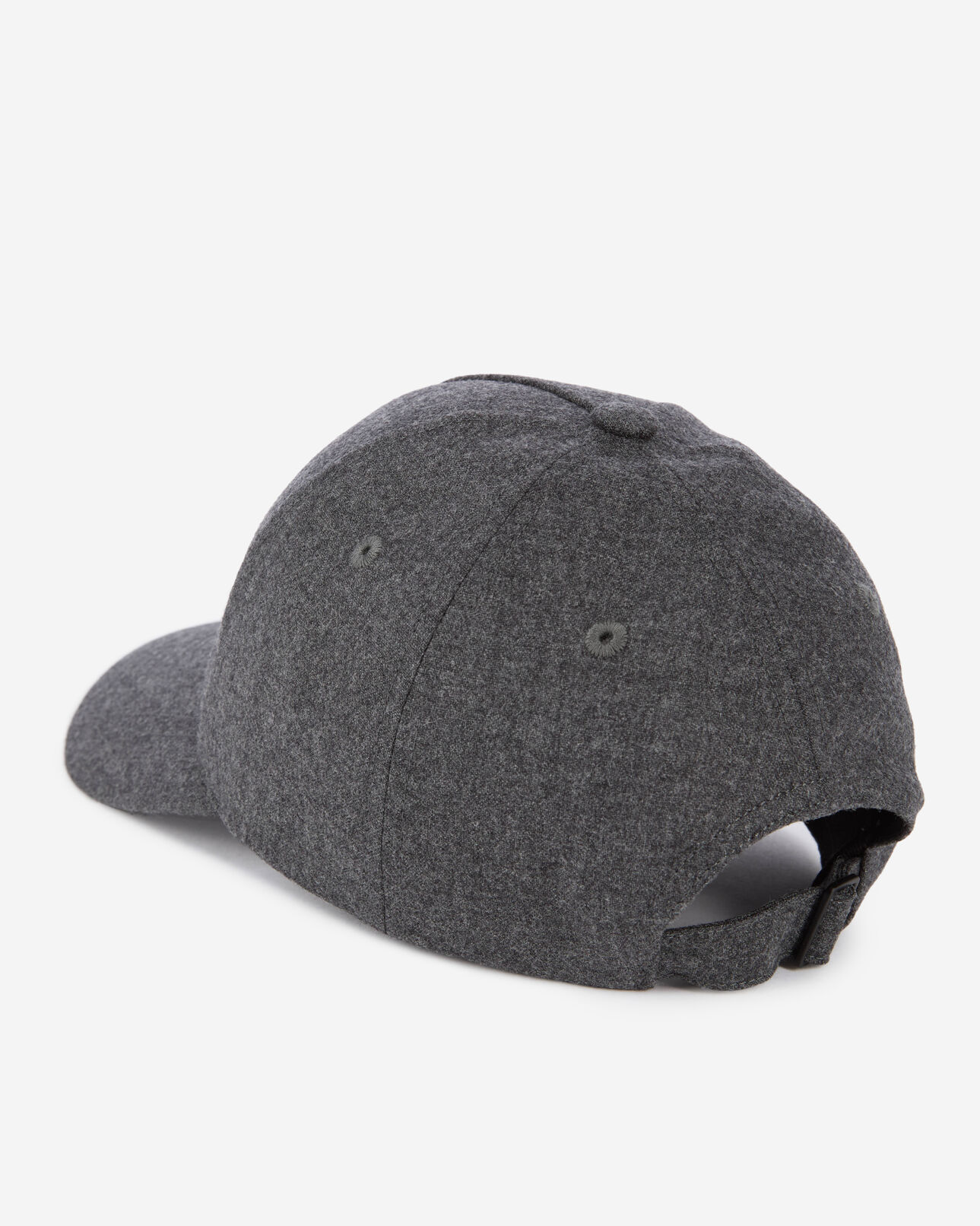 The Kooples FEMME GREY casquette en flanelle grise