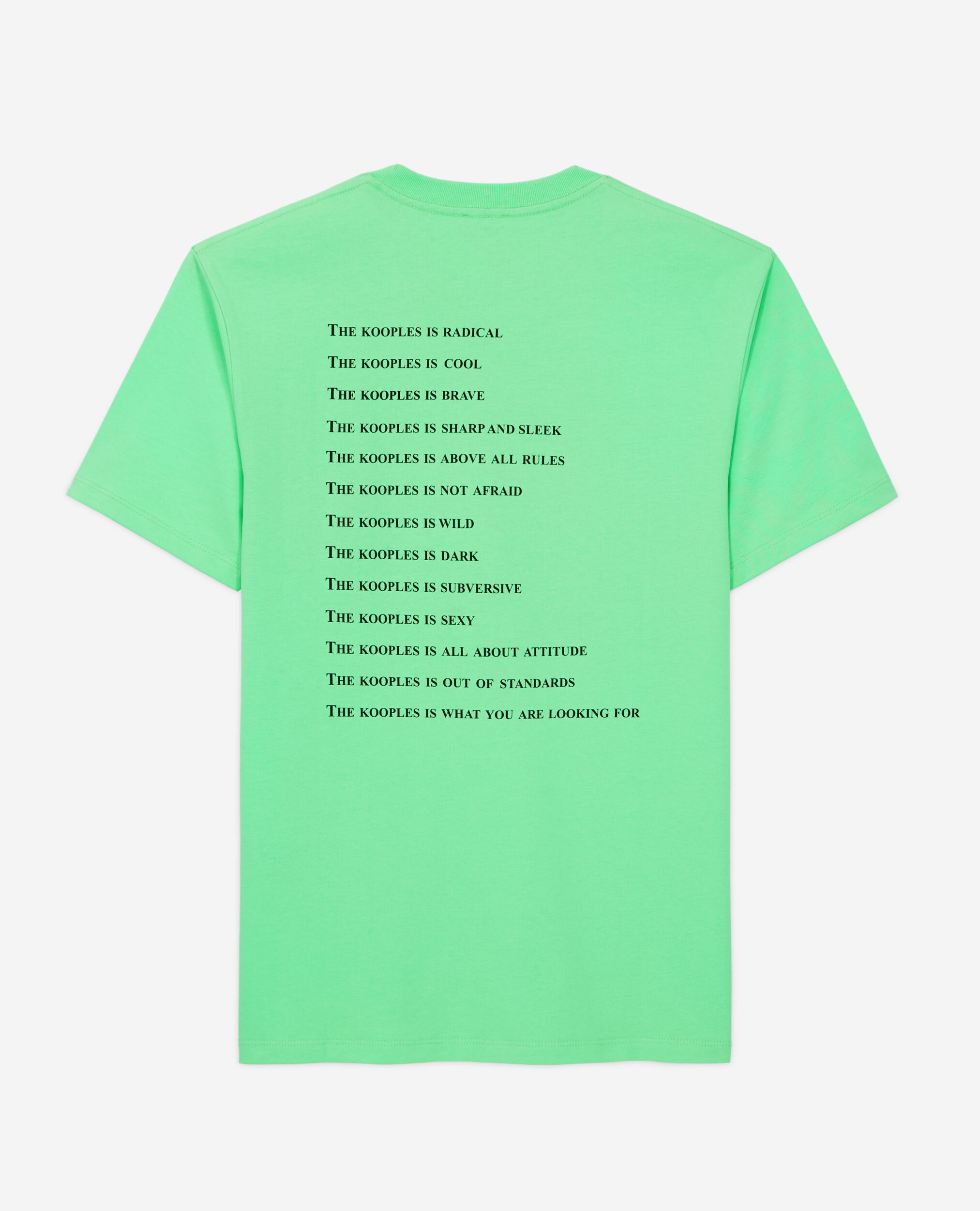 Men's light green what is t-shirt, APPLE, hi-res image number null