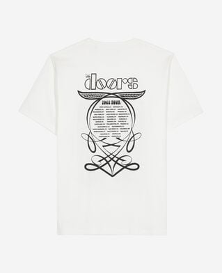 The Kooples UNISEX ECRU gemischtes t-shirt the doors x the kooples ecru