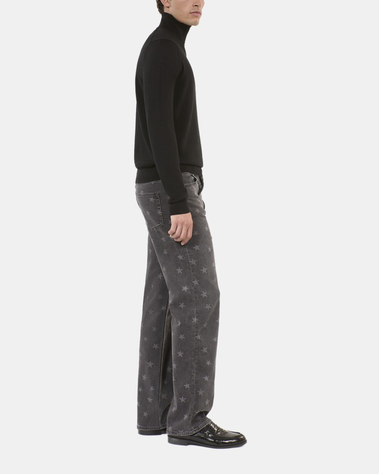 The Kooples HOMME BLACK pull en laine noire