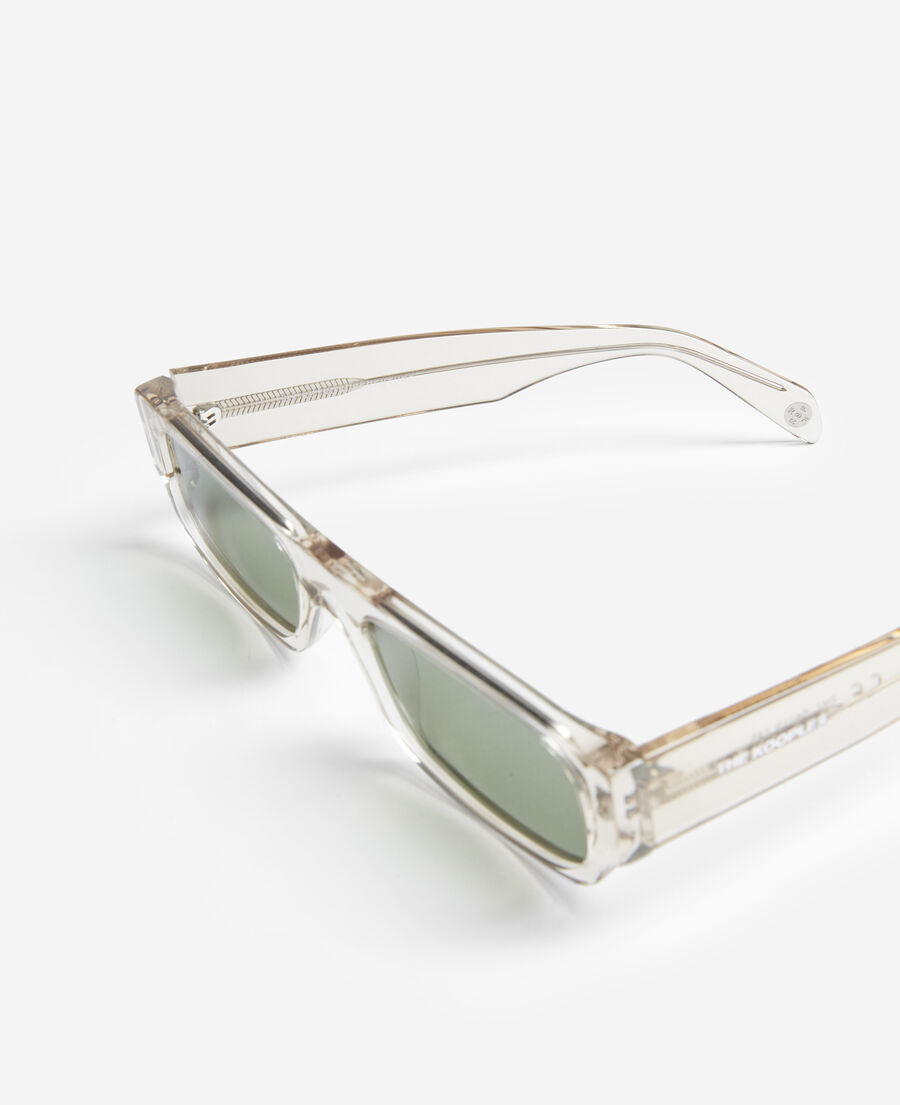 wide transparent sunglasses