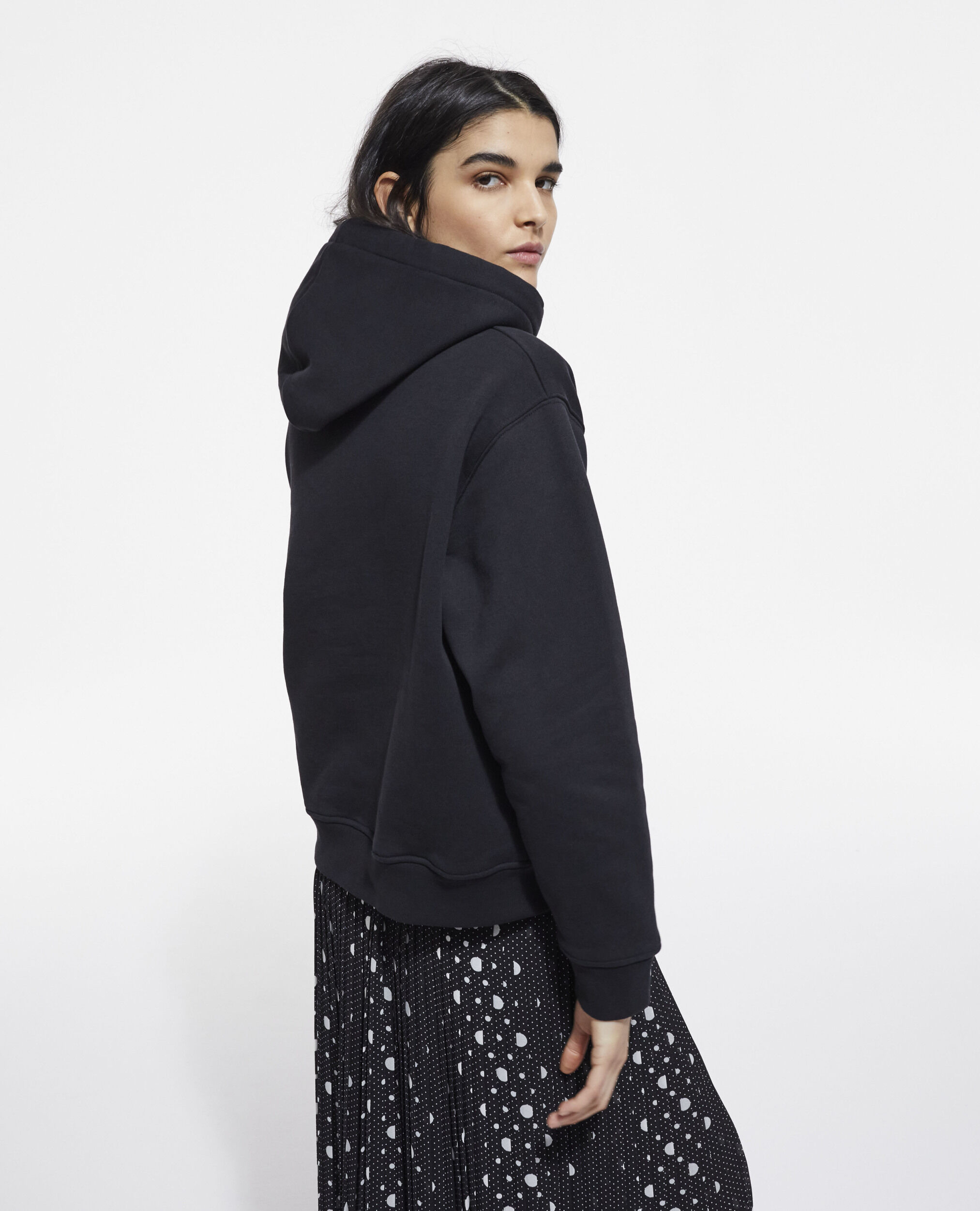 Sweatshirt schwarz, BLACK, hi-res image number null