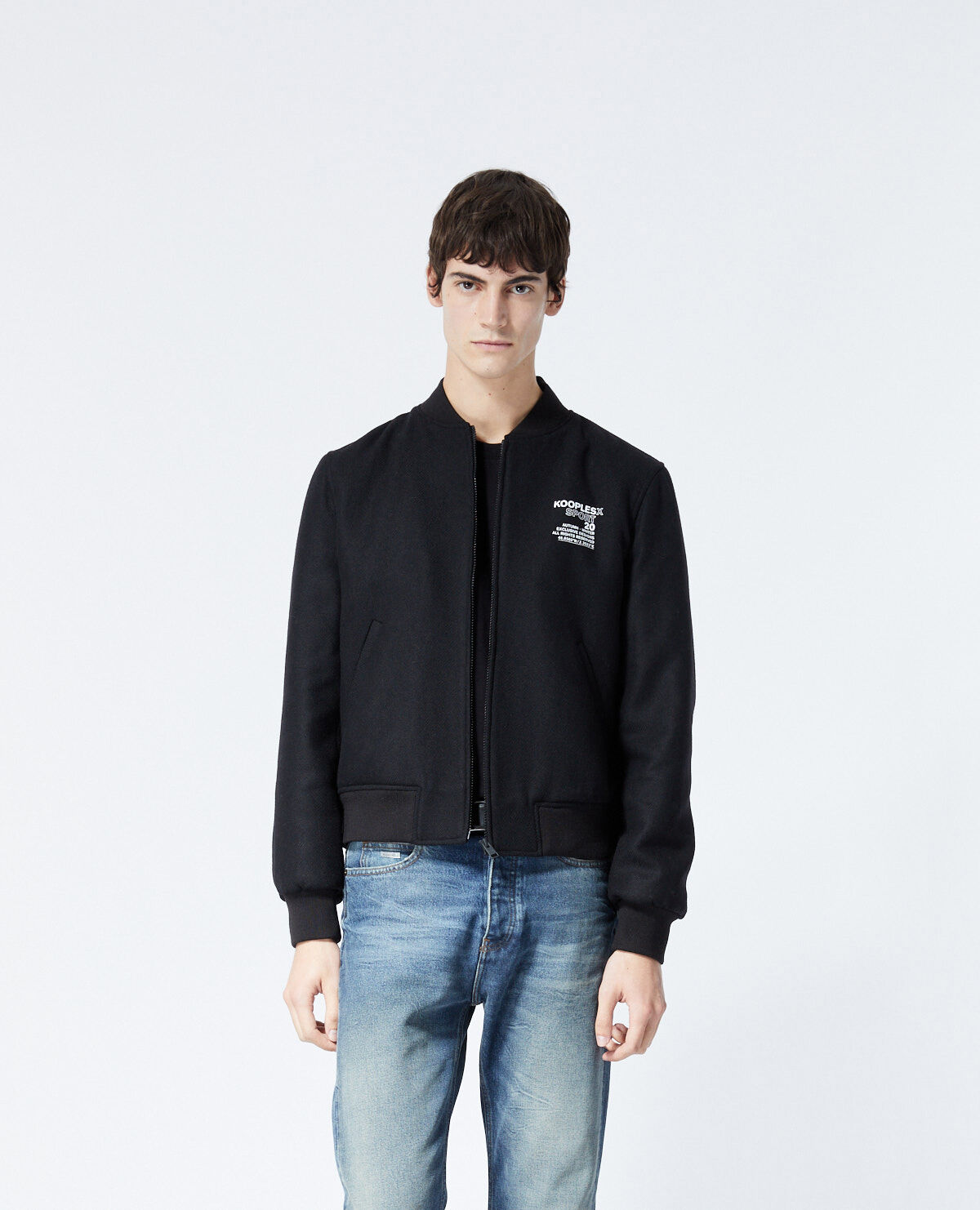 Kooples varsity jacket clearance