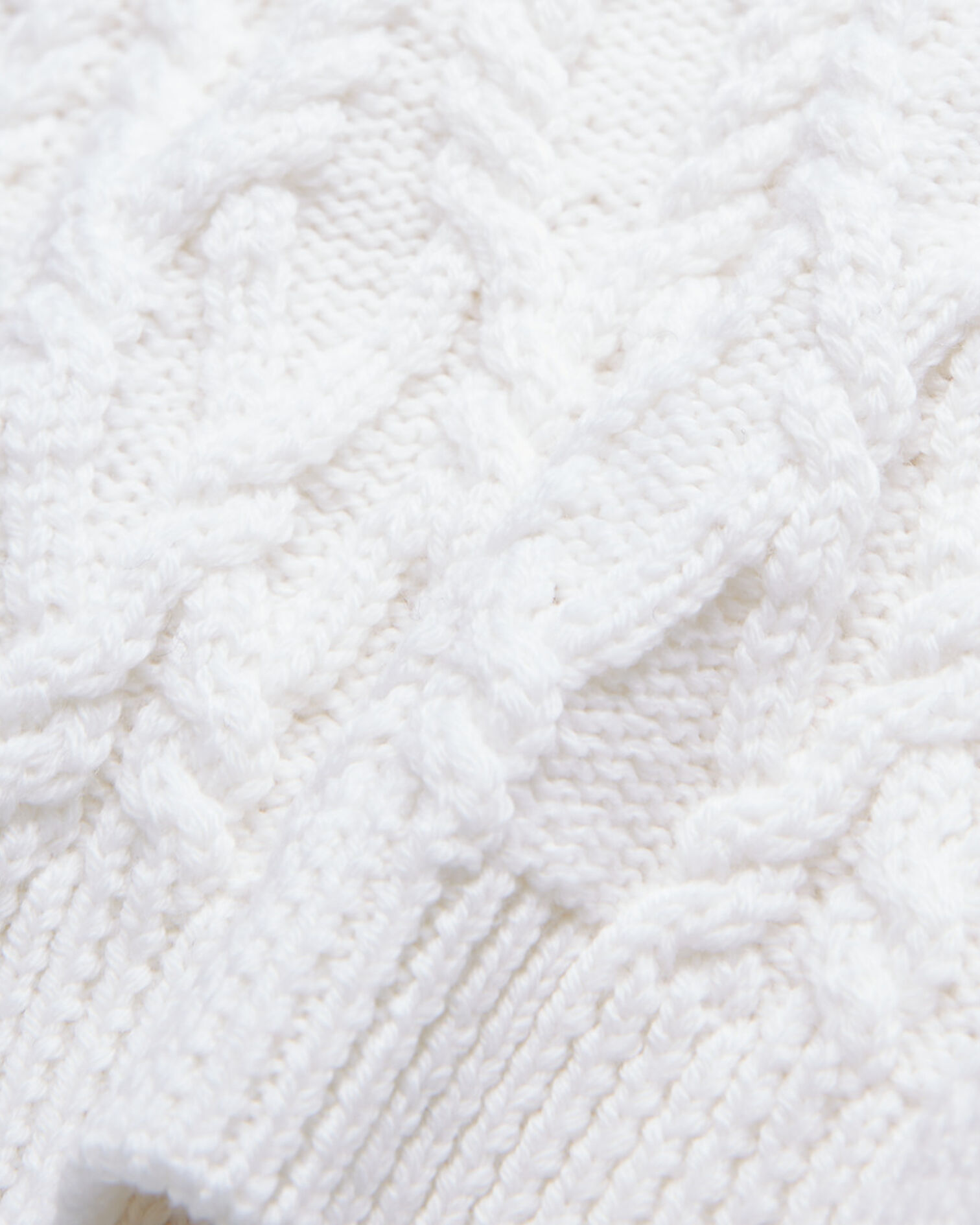 Ecru wool sweater, WHITE, hi-res image number null