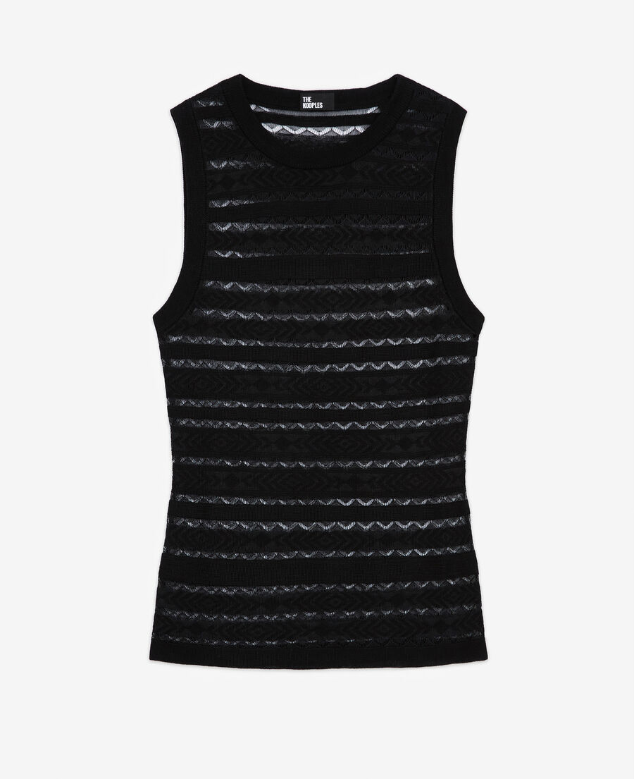 cotton black top