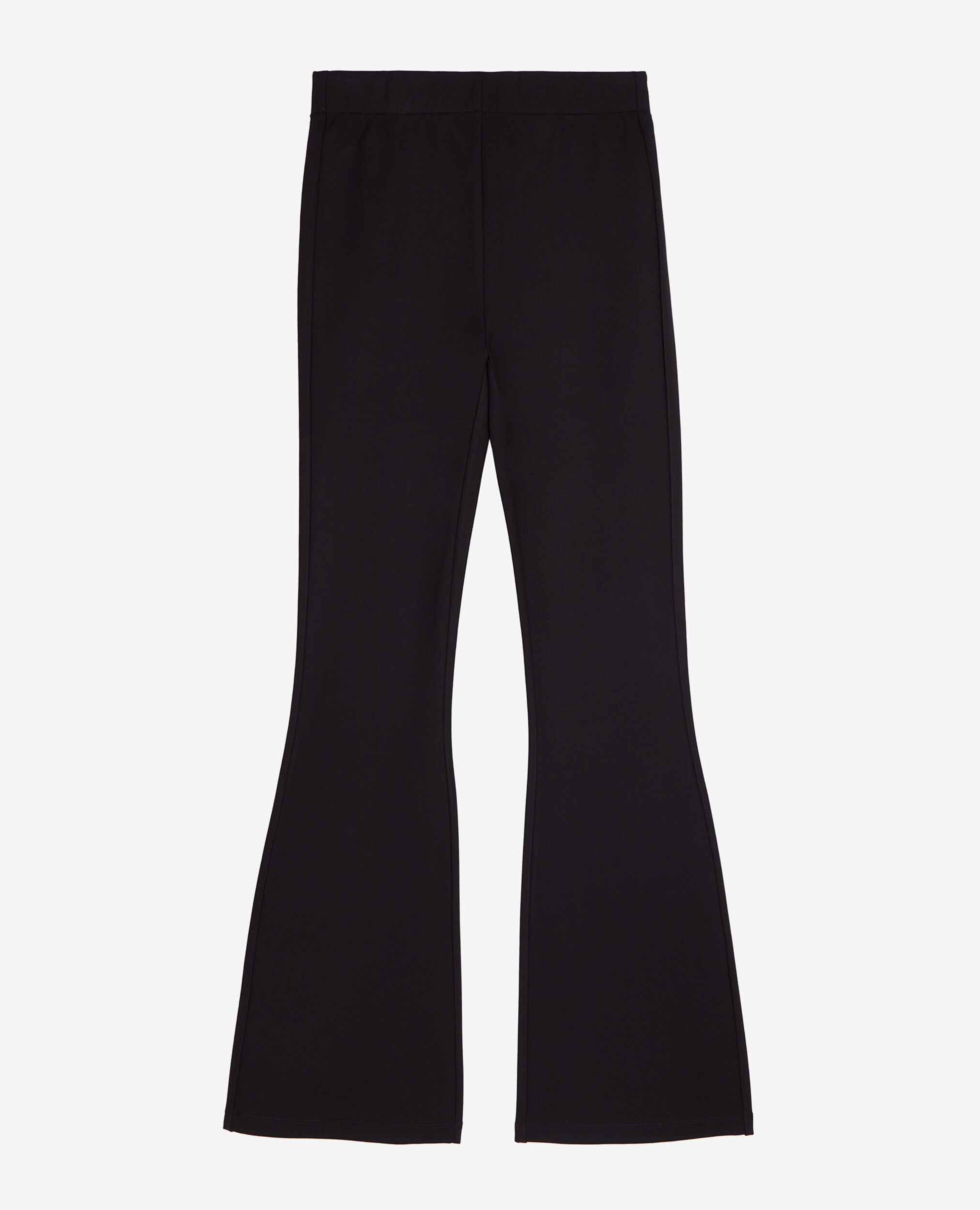 Black flare trousers, BLACK, hi-res image number null