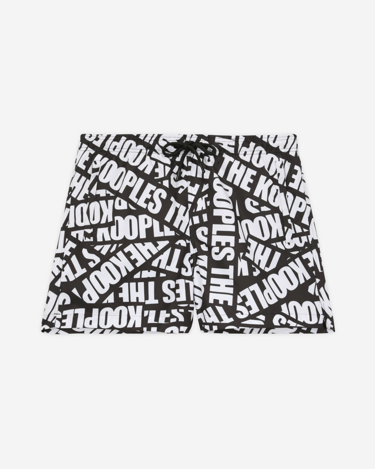 The Kooples HOMME BLACK short de bain tape logo