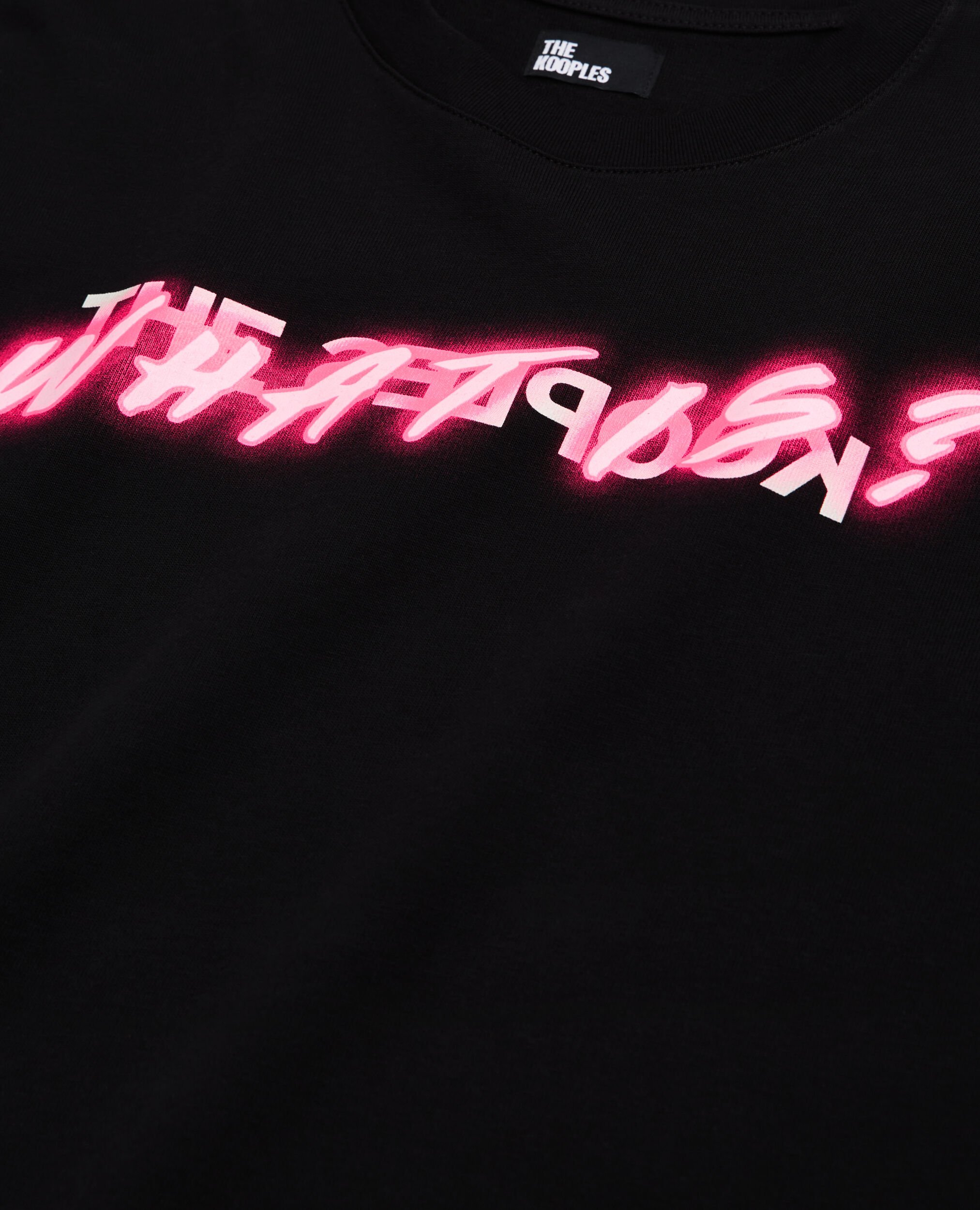 T-shirt What is noir, BLACK, hi-res image number null