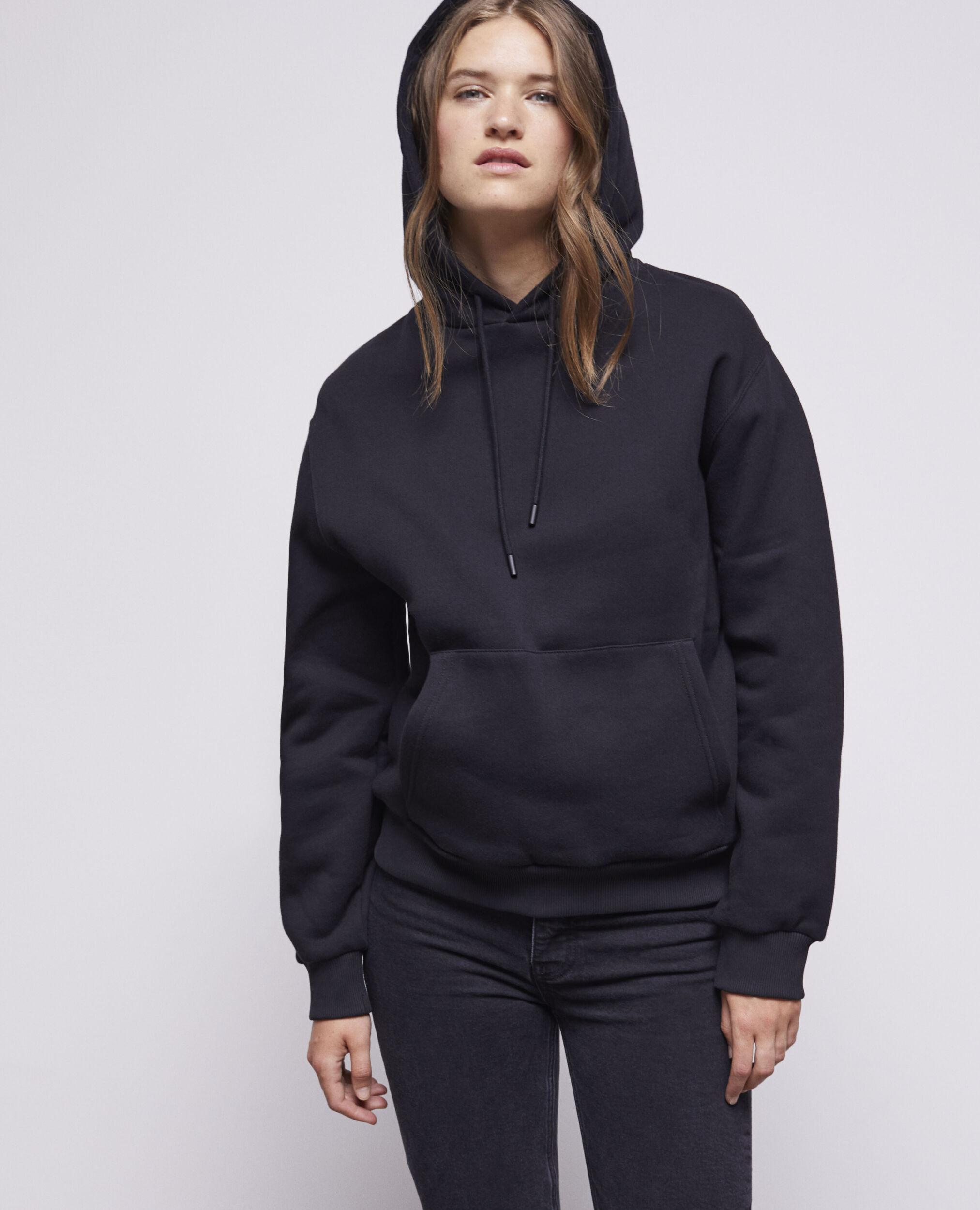 Sudadera logotipo negra, BLACK, hi-res image number null