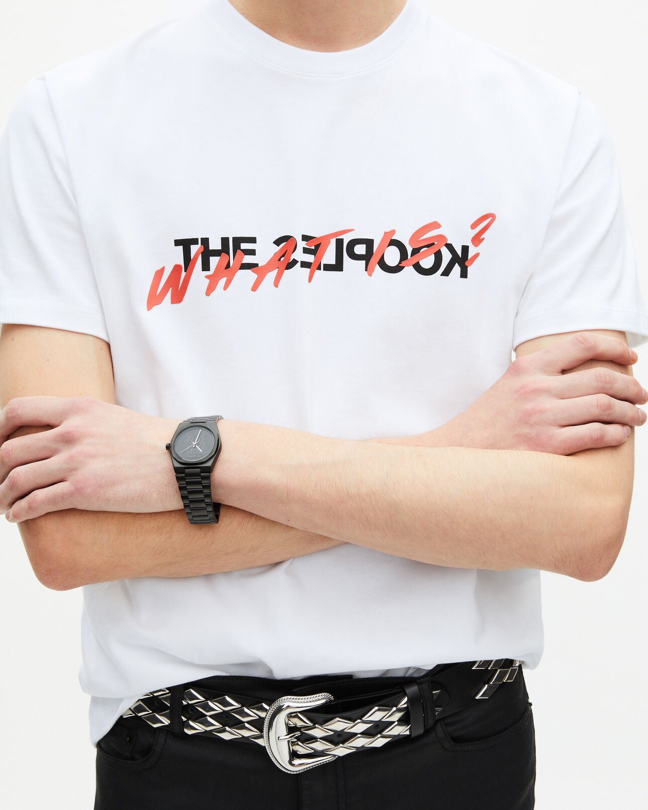 The Kooples HERREN WHITE was ist ein weißes t-shirt