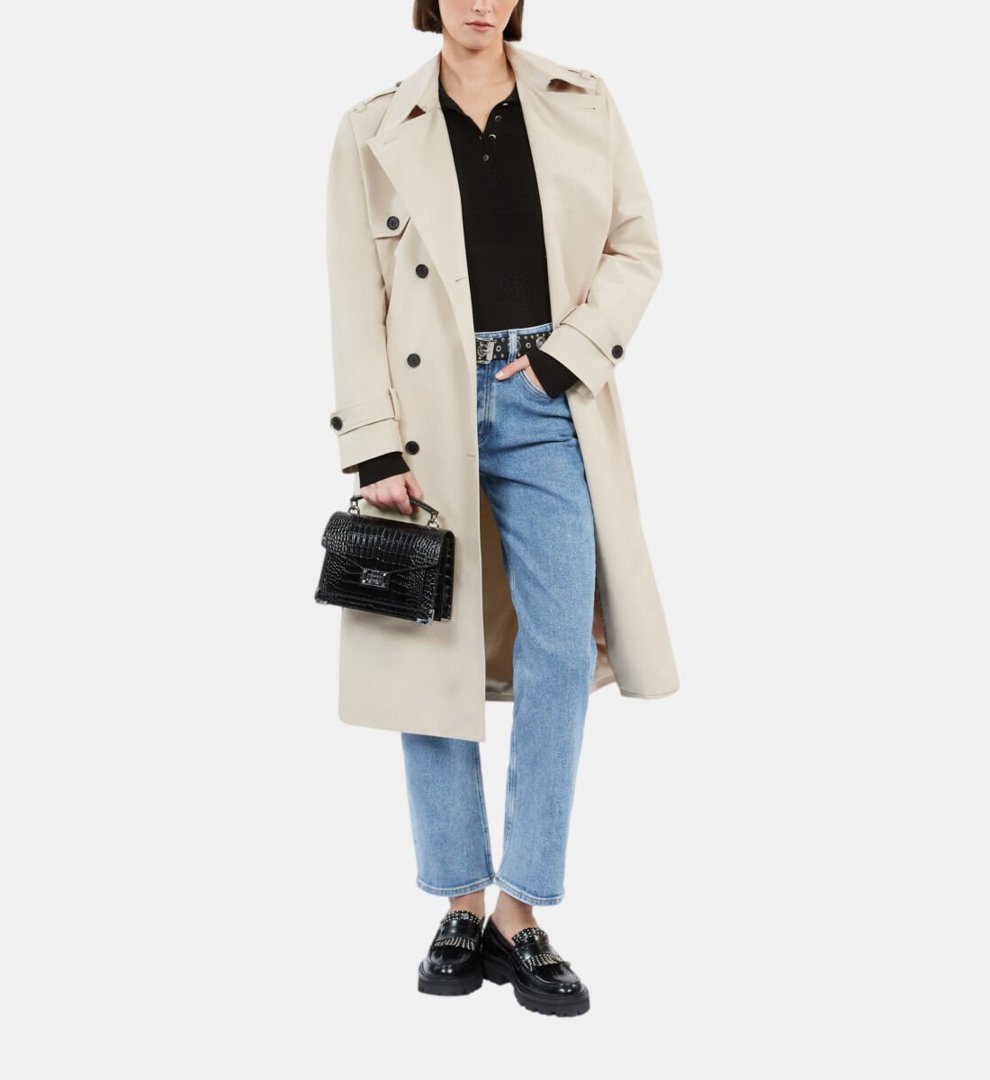 Trench the kooples top