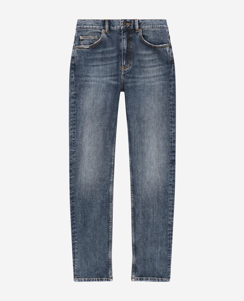 The Kooples DAMEN BABY BLUE hellblaue slim-fit-jeans