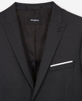 The Kooples HOMME DARK GREY veste de costume grise