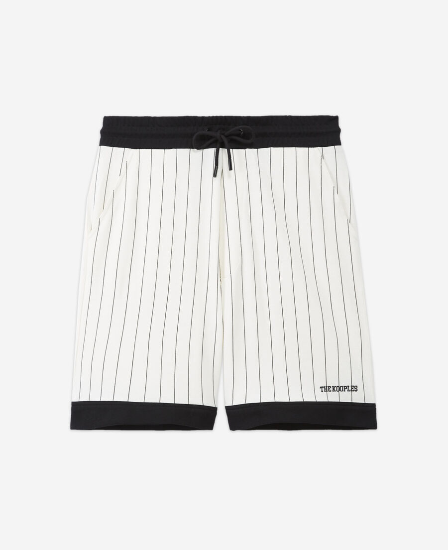 striped baseball shorts
