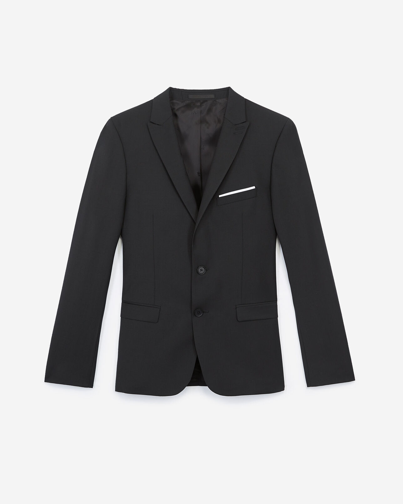 The Kooples HOMME BLACK veste de costume noire