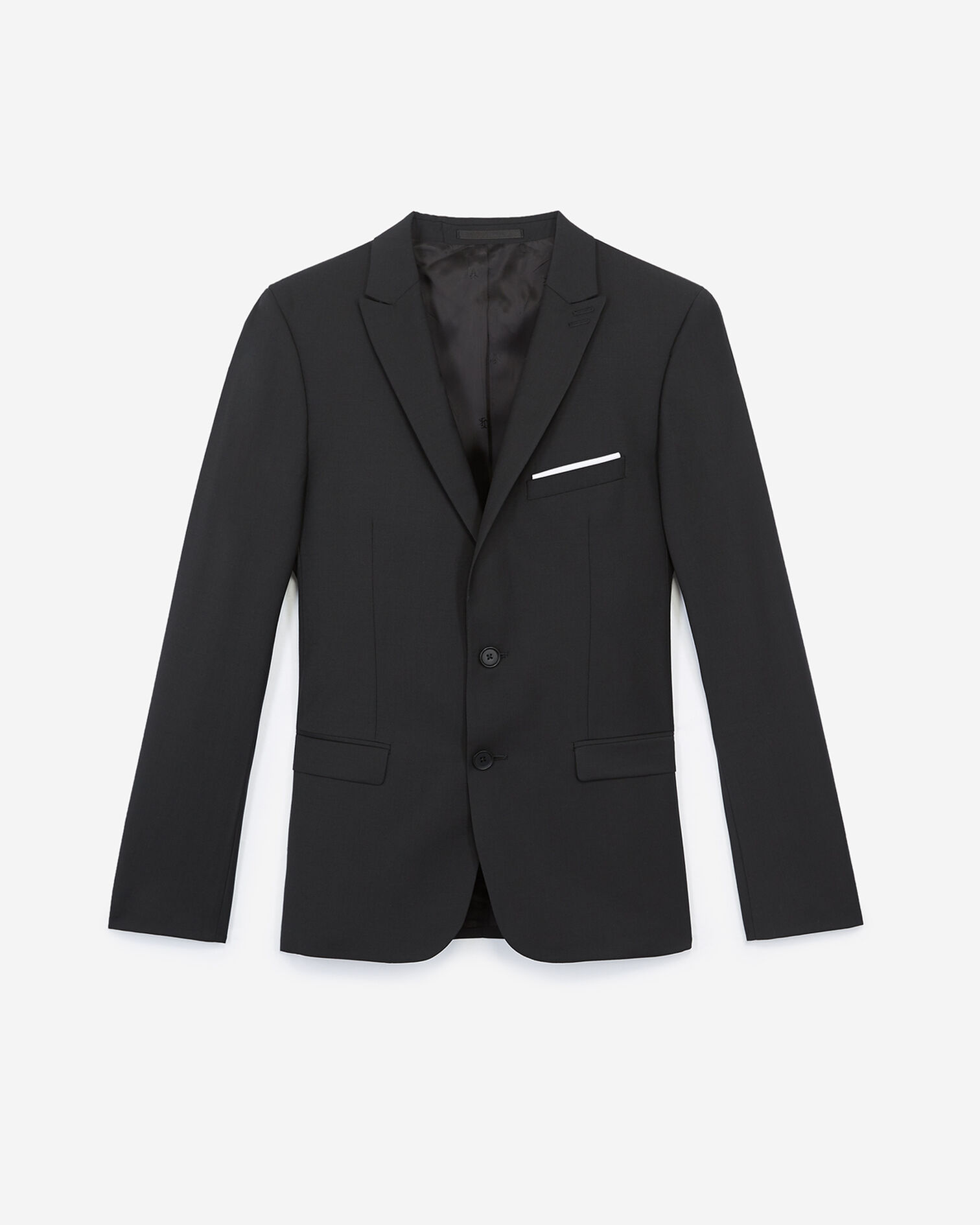 Veste de costume noire, BLACK, hi-res image number null