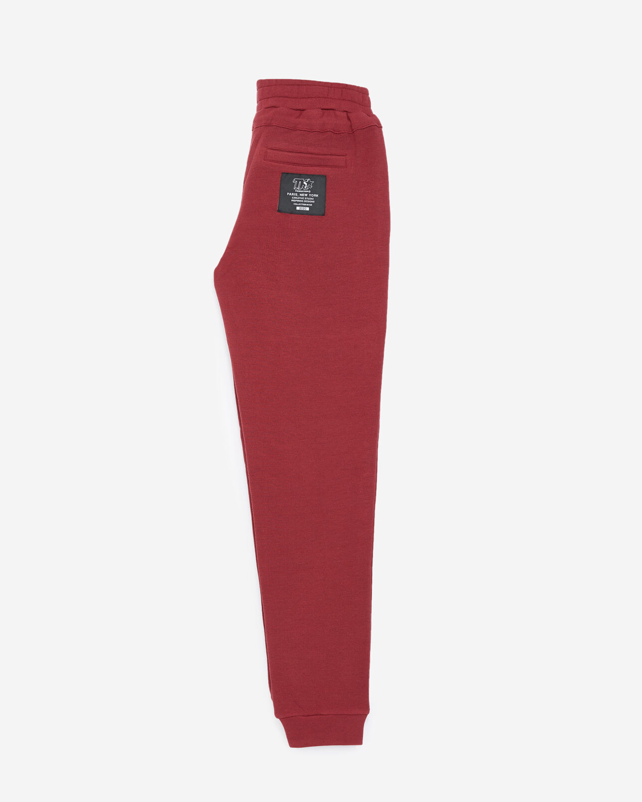 The Kooples FEMME BORDEAUX jogging taille élastique rouge