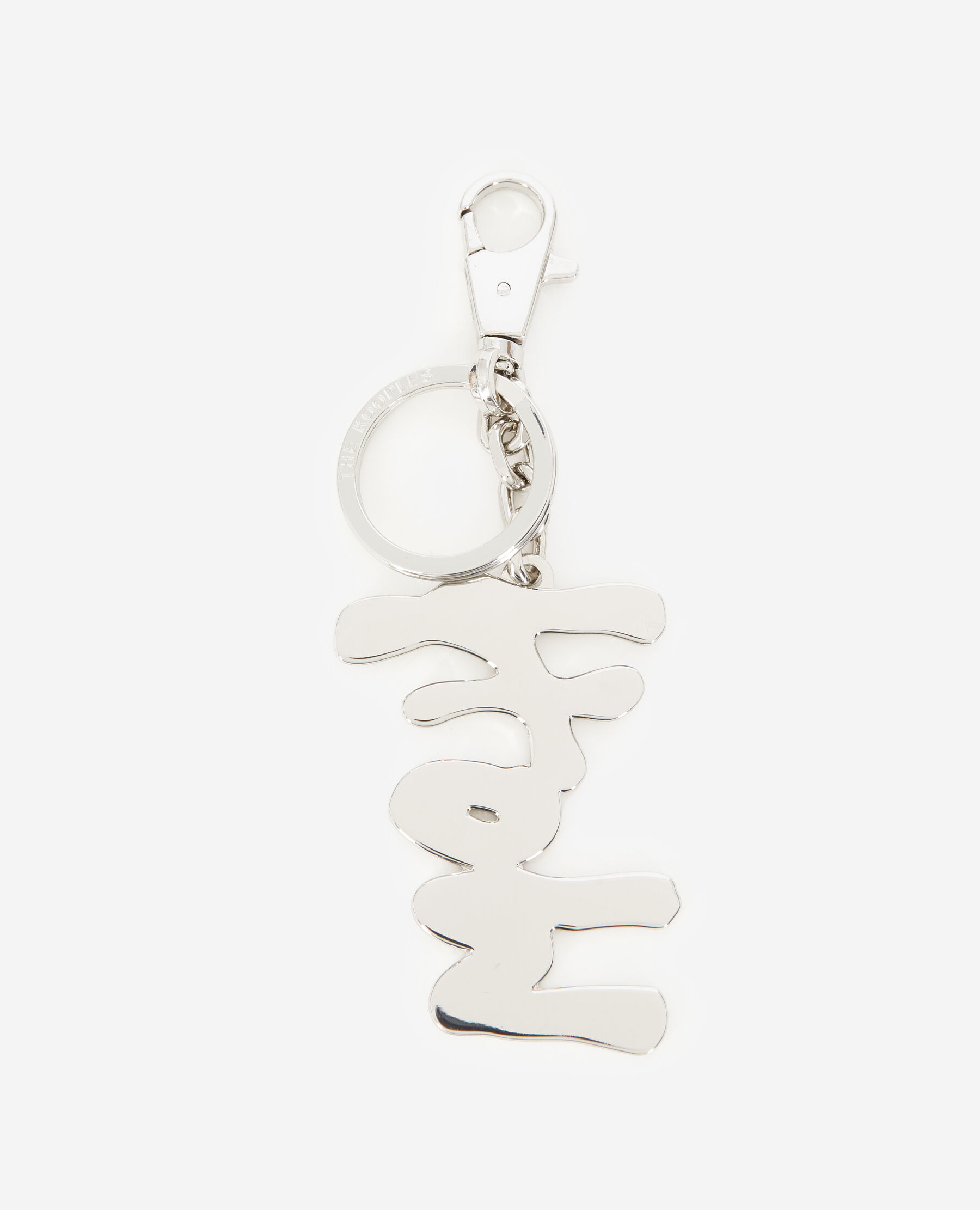 Silver monogram keychain store