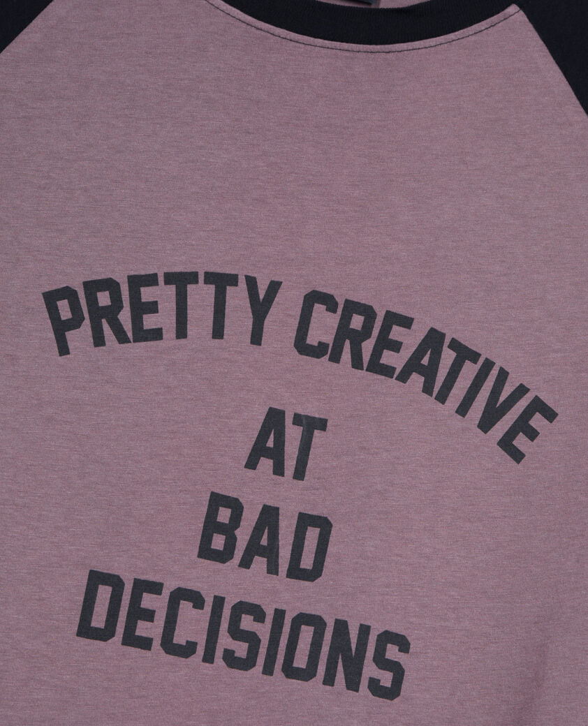 The Kooples HOMME BROWN t-shirt &agrave; s&eacute;rigraphie marron