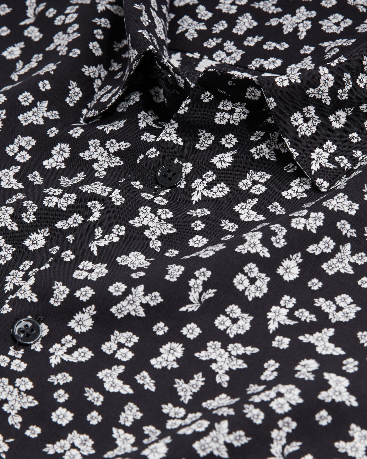 Chemise imprimée, BLACK-ECRU, hi-res image number null