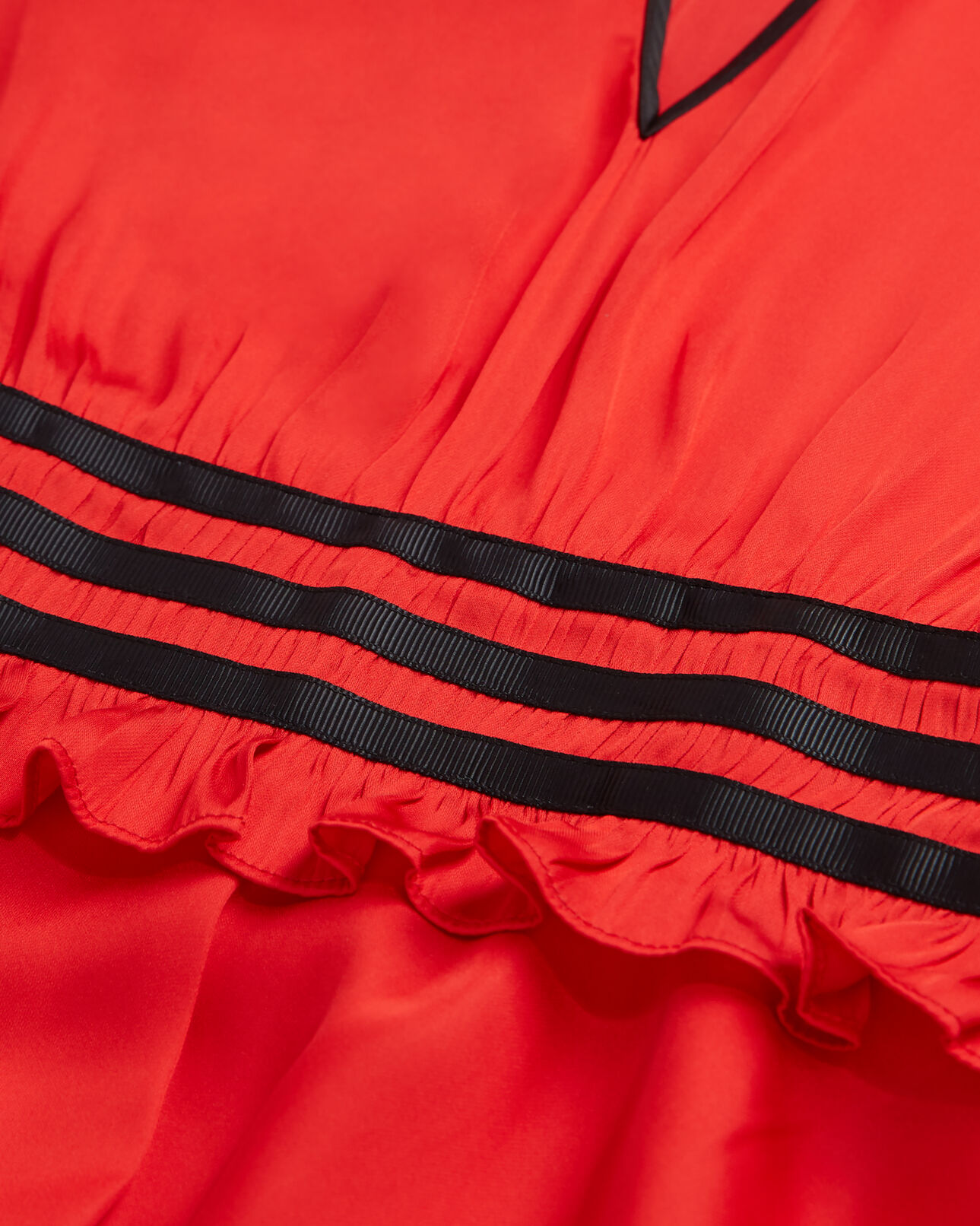 The Kooples DAMEN RED kurzes rotes kleid
