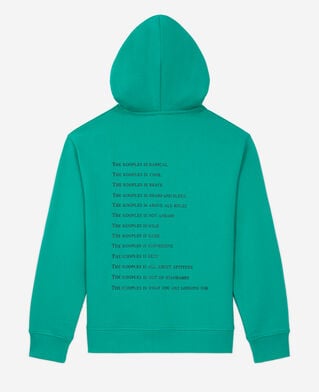 The Kooples F GREEN green what is sweatshirt