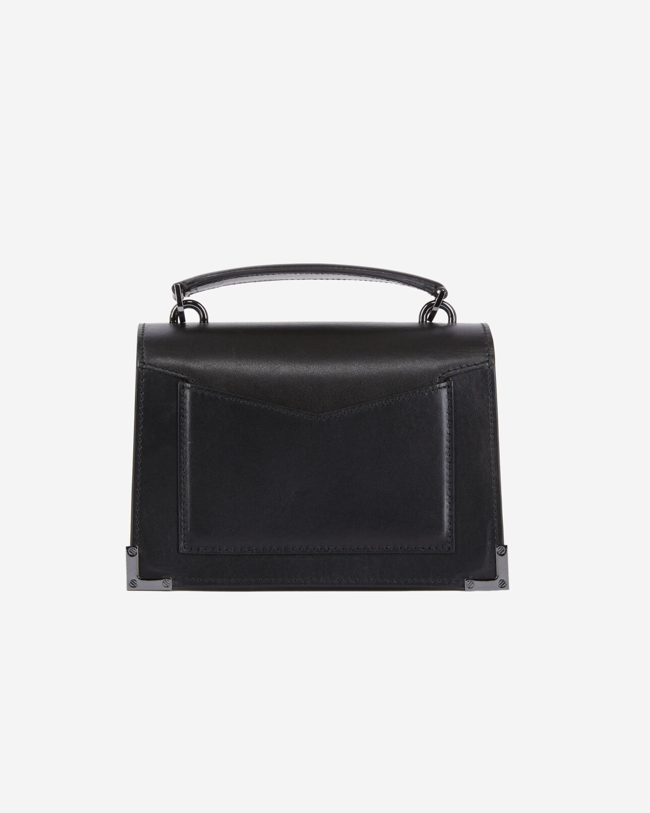 The Kooples DAMEN BLACK kleine tasche emily aus schwarzem leder